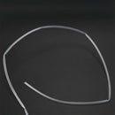 Ratio 2:1 3.5mm Dia Clear Polyolefin Heat Shrinkable Tube 10M 32.8ft I6G5