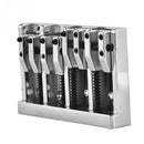 84mm Metal Electric Bass Bridge Fixed For 4 String Bass Guitar Parts Access D4Q8