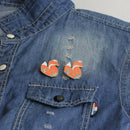 Enamel Pin Sets Cute Pins Funny Animal Lapel Pin Brooch Pin for Backpack,Go