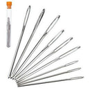 Pack of 9 - Sewing Tools Stainless Steel Knitting Yarn Blunt Needles - 3 Sizes