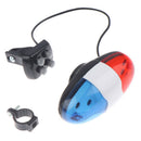 Bicycle 6 Flashing LED 4 Sounds Police Siren Trumpet Horn Bell Bike Rear Lig Gn