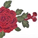 Embroidery Rose Flower Sew On Patch Badge Bag Jeans Dress Applique Craft TO