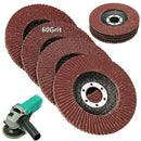 115mm/4.5'' Flap Wheels Grinding Sanding Discs 60 Grit Angle Grinder TOP OZ