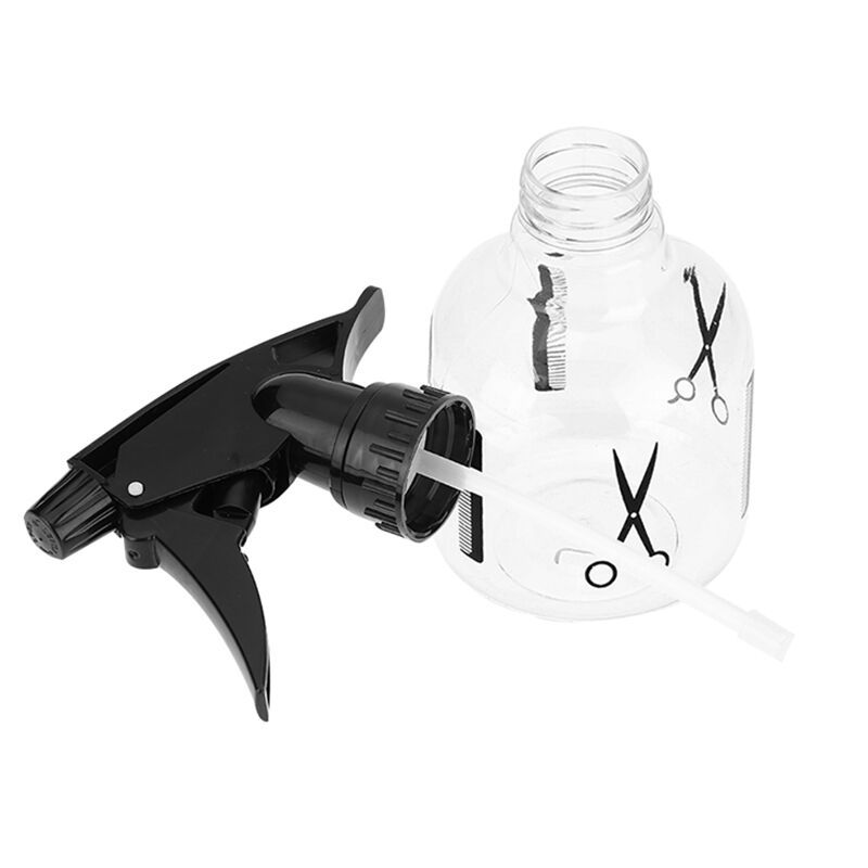 Empty Clear Plic Spray Atomiser Bottle Pump Trigger Water Hair Salon_,
