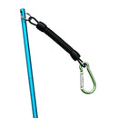2Pcs Aluminum Scuba Diving Pointer Stick/Tank Banger with Carabiner Whistle