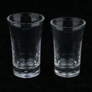 4xSolid Shot Glass Whisky Glass Wine Cup Tumbler, 35ml, High Temp Resistant