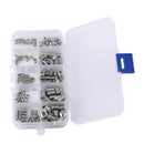 200pcs 3-8mm Stainless Steel Allen Head Socket Hex Kit Set Grub Screw Assortment
