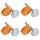 4pcs Pressure Baby Gate Screw Threaded Spindle Rods Walk Thru Gates Accesso