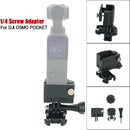 Multi-function Expansion 1/4 inch Screw Adapter Bracket For DJI Osmo Pocket