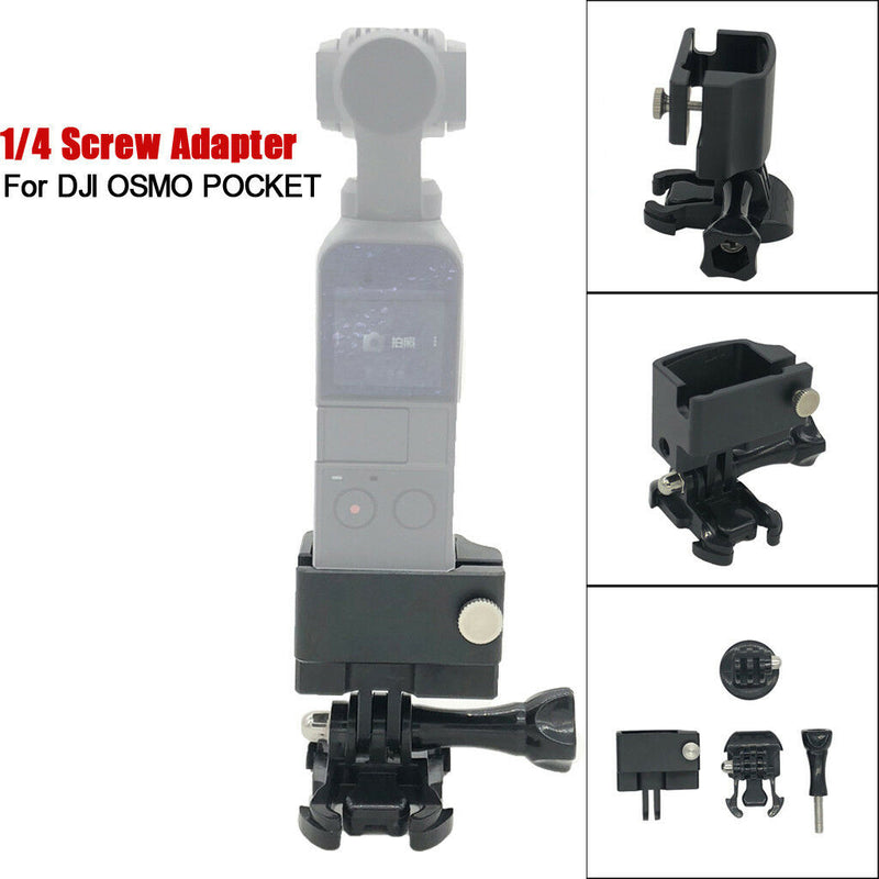 Multi-function Expansion 1/4 inch Screw Adapter Bracket For DJI Osmo Pocket