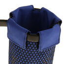 Padded Drumstick Pouch with Mounting Clamp for Perccusion Instrument Blue