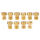 10x M5 Slow Air Jet Carburetor Injector Nozzle Main Jet 130 - 150