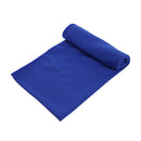 2x Outdoor Sport Ice Chill Towel Fast-Dry Cooling Towels (Dark Blue+Purple) A