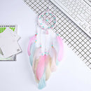 Boho Dream Catcher Beaded Colorful Natural Feathers Handmade Beaded Weave C F2S9