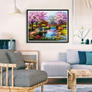 5D DIY Full Drill Diamond Painting Park View Cross Stitch Embroidery Mosaic