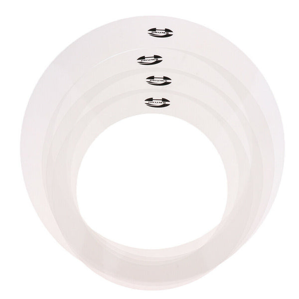 4 Pieces Drum Dampening Rings Eliminate Overtone 10 12 14 16 Percussion