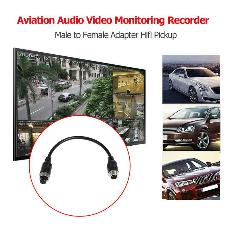 Mini Male Female Air Head Aviation Video Conversion Cable for Delong Trucks