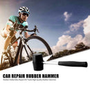 Rubber Mallet Bike Repair DIY Tools Car Repair Hammer with Anti-skid Handle