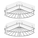 Adhesive Corner Bathroom Shelf Storage Wall Mounted Shower Caddy Shelf Orga P5N3