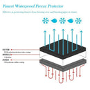 Outdoor Faucet Covers for Winter, Waterproof Garden Hose Insulation Socks F I1E8