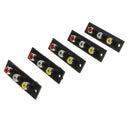 5 Packs RCA Female to RCA Female Interconnect Coupler Adapter, with Plastic