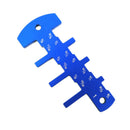 Blue Inch Cutter Head Height Ruler Measuring Gauge Tool for Table Saw Milli Z4C7