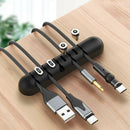 5 Clips Cable Winder Tidy Management Magnetic Plugs Organizer Wire Holder Clip
