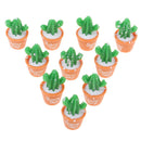 Mini Artificial Cactus Plant Garden DIY Micro Landscaping Ornaments Green