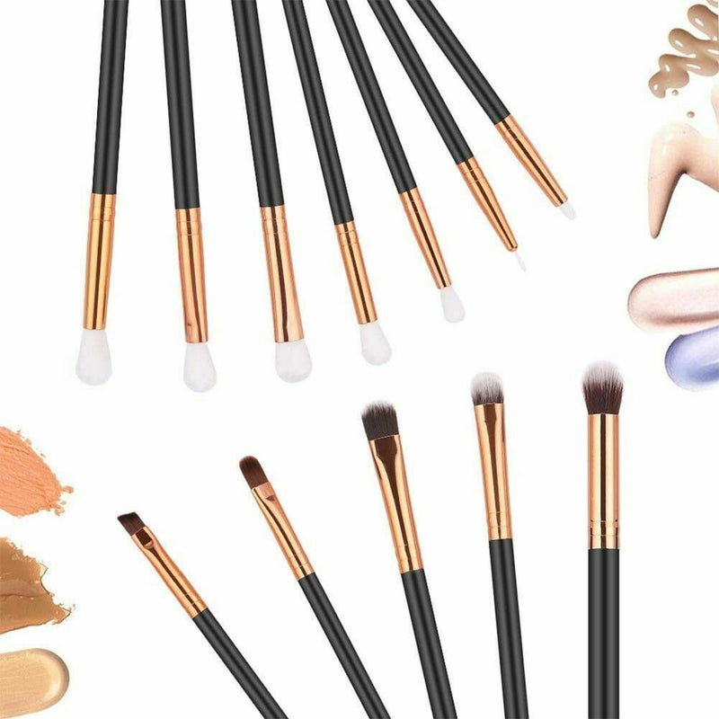 Make Up Cosmetic Eye Shadow Brush Kits Professional Brush Foundation E8Y0