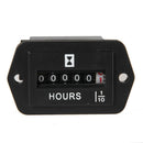 DC 6V-80V Hour Meter Hourmeter Gauge for Boat Car Truck Engine Rhombus
