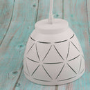 Iron Wire Hanging Lamp Shade Pendant Light Chandelier Shades Triangle