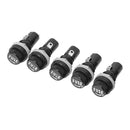 New FH043 AC 250V 10A 5 x 20 mm AGU Fuse Holder 5 pcs T6K5