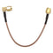 6" SMA Male to SMA Right Angle Male Plug Jumper Pigtail Cable RG316 H6Y9