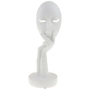 Abstract Statue Handcraft Decor Ornament Living Room Office-White S