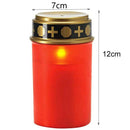 Grave Candle for Cemetery Grave Solar Lights with Lighting LED Grave Light