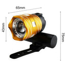 Bicycle Front Rear Light Rechargeable USB Headlamp Headlight BIke LED T6