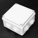 White ABS IP65 Waterproof Enclosure Square Junction Box 100x100x70mm G3S5