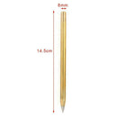 Retro Brass Inkless Pen Pure Brass Metal No-ink Pen New Stylus Pencil S7N6