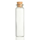 10 Pcs 20ml Mini clear wishing Bottle Message Glass Vial With Cork Home Dec