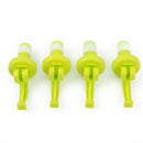 4Pcs/set Novelty Silicone Wine Bottle Stoppers Beer Wine Cork Plug Bottle C