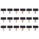 50pcs Mini Wooden Blackboard Clamps Note Folder Photo Clip Mark DIY Decor