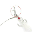 100Pcs Fishing Soft Lure Bait Stinger Spike Hook Connecting Top Needle Pins J7O9