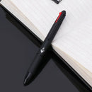 Multicolor 4 in 1 Ballpoint Pen 0.7mm Red Green Blue Refill Office School Supply