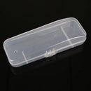 Plastic Clear Transparent Collection Razor Container Case Storage Box_5*5*3cm