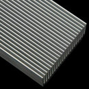 Aluminum Heat Sink Heatsink For High Power LED Amplifier Transistor 100*69*
