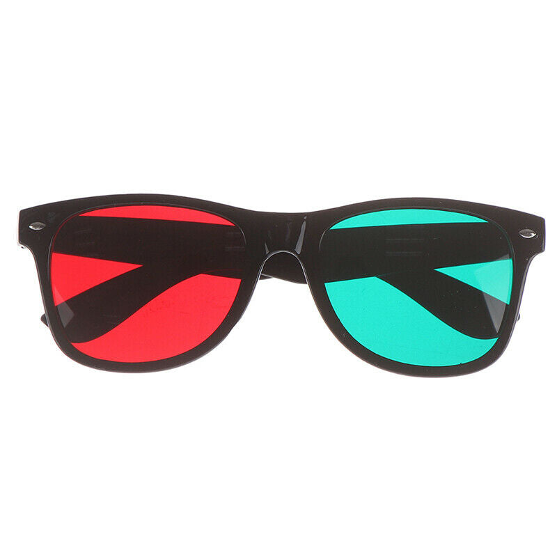 1Pcs Red Green Glasses Eyeglass Amblyopia Training Protection Goggles GlassesNTE
