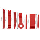 8x Universal Car Trim Removal Tool Door Panel Window Molding Fastener Clips Kit