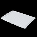 Plastic Dish Drainer Drip Tray Plate Cutlery Rack Kitchen Sink Rack Holder  K3J7