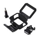 For  Hero 5 Protective Frame Case Camcorder Housing Case Black Camera3CAU