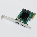 PCI-E 4X Express To USB 3.1 Type C Expansion Card with 15 Pin PCIe Converte